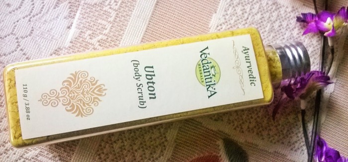Vedantika Herbals Ubton (body scrub) Review - Jhilmil D. Saha